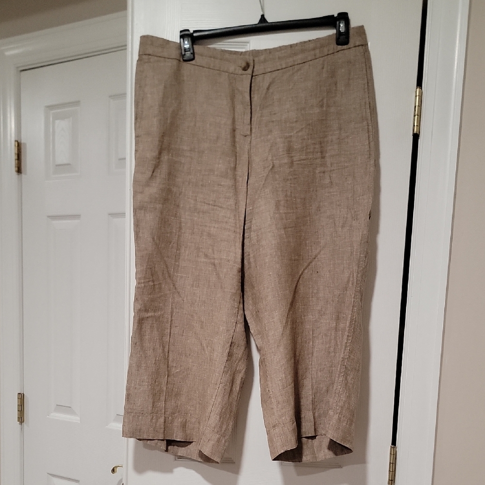 J. Jill Linen Top in Beige